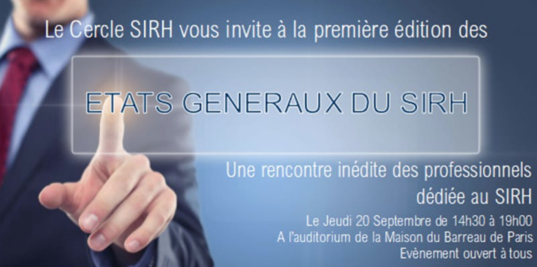 Invitation Etats Ge?ne?raux du SIRH