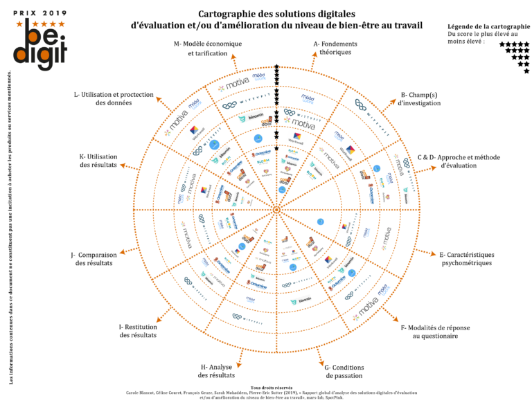 Cartographie BE DIGIT 2019