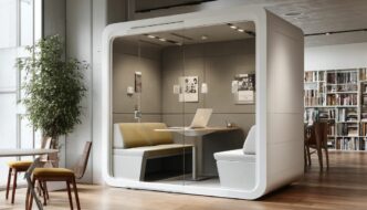 boîte de réunion acoustique