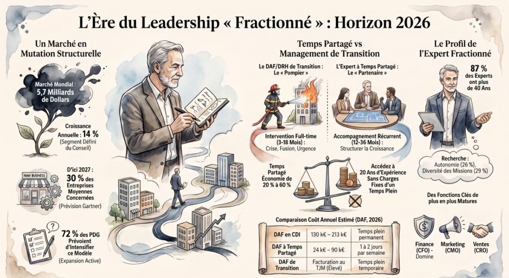 leadership fractionné